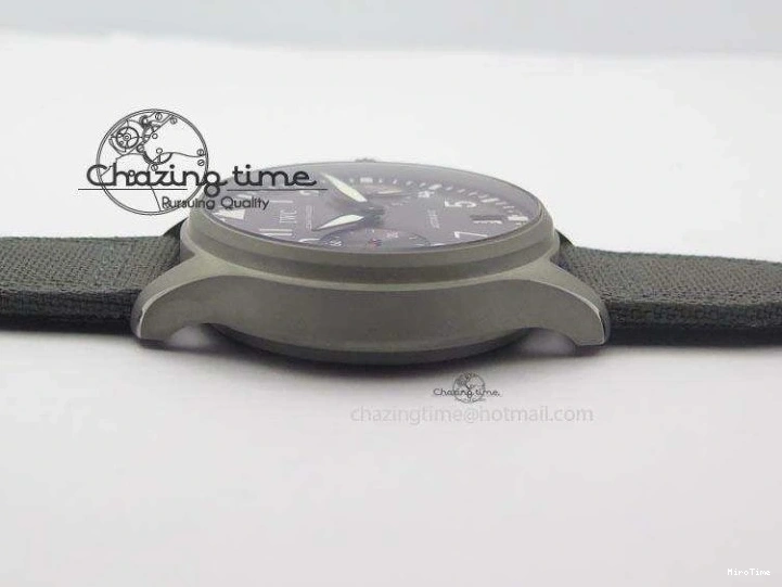 MIROTIME 0109 SunProtective Big Pilot Real PR IW500910 “Patrouille Suisse” ZF 1:1 Best Edition On Gray Nylon Strap 7278